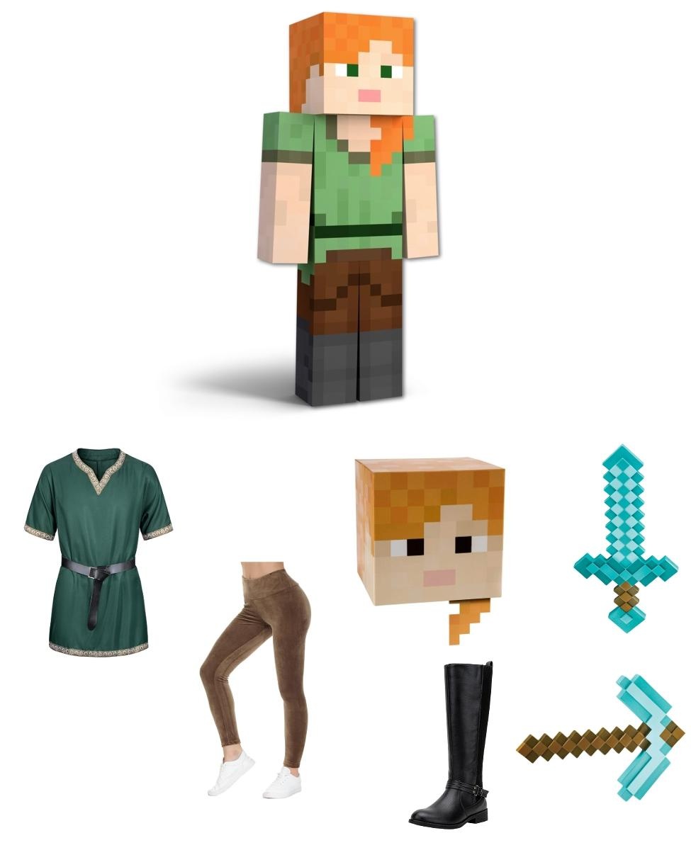 Minecraft Alex DIY Costume Guide: Easy Pixel-Perfect Build 1 Minecraft Alex DIY Costume Guide: Easy Pixel-Perfect Build