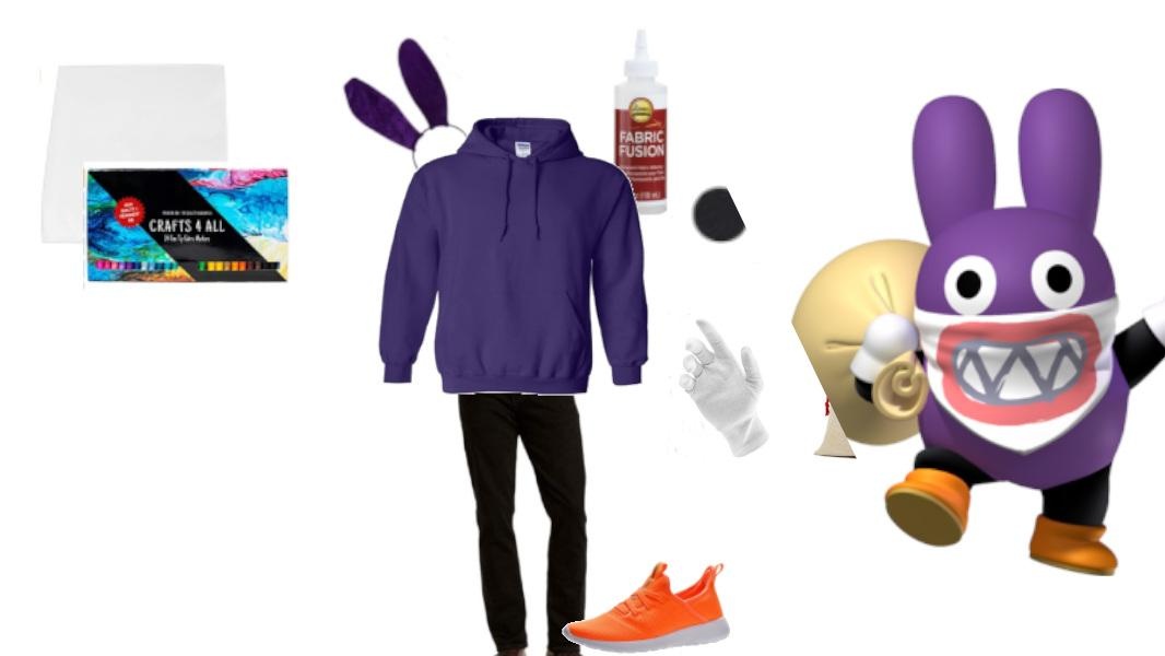 DIY Nabbit from Super Mario U Deluxe Cosplay Guide