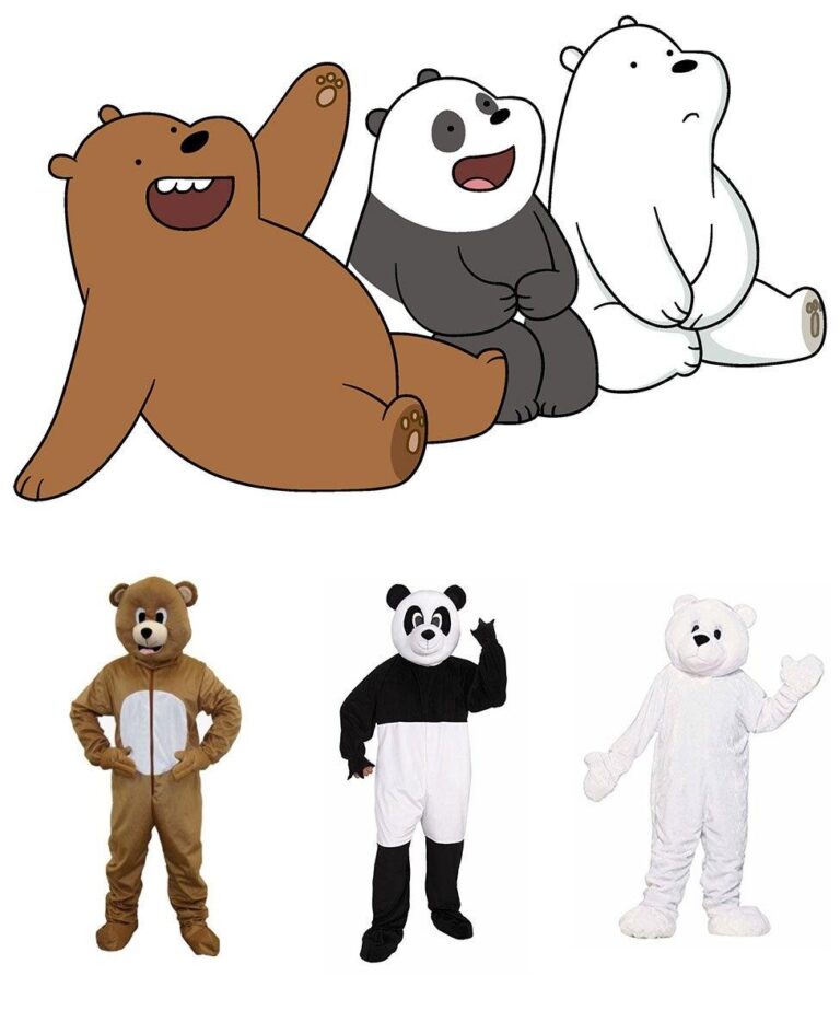 We Bare Bears Cosplay Guide: Grizz, Panda, and Ice Bear Costumes 1 We Bare Bears Cosplay Guide: Grizz, Panda, and Ice Bear Costumes
