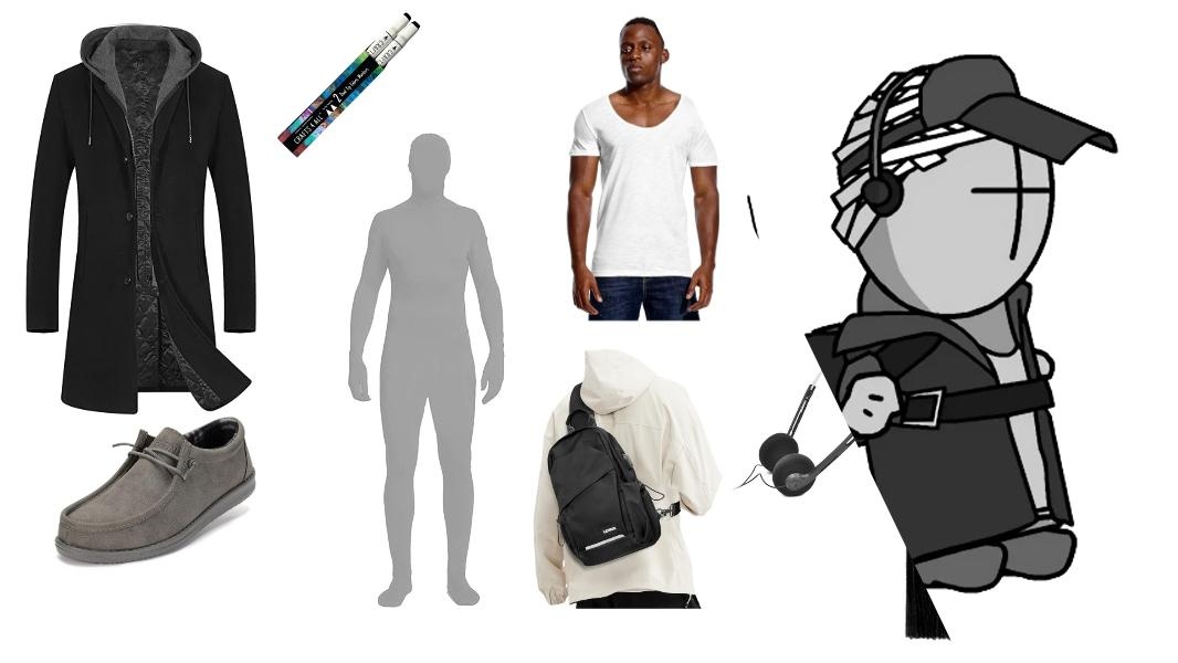 Deimos from Madness Combat Costume Guide