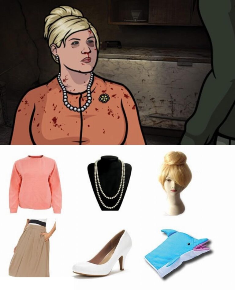 Pam Poovey DIY Costume Guide: Easy Archer Cosplay Tutorial 5 Pam Poovey DIY Costume Guide: Easy Archer Cosplay Tutorial