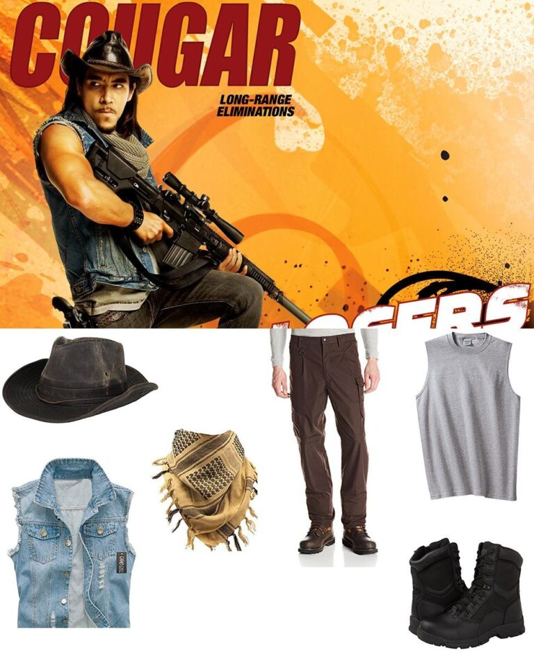 Carlos "Cougar" Alvarez The Losers Cosplay Costume Guide