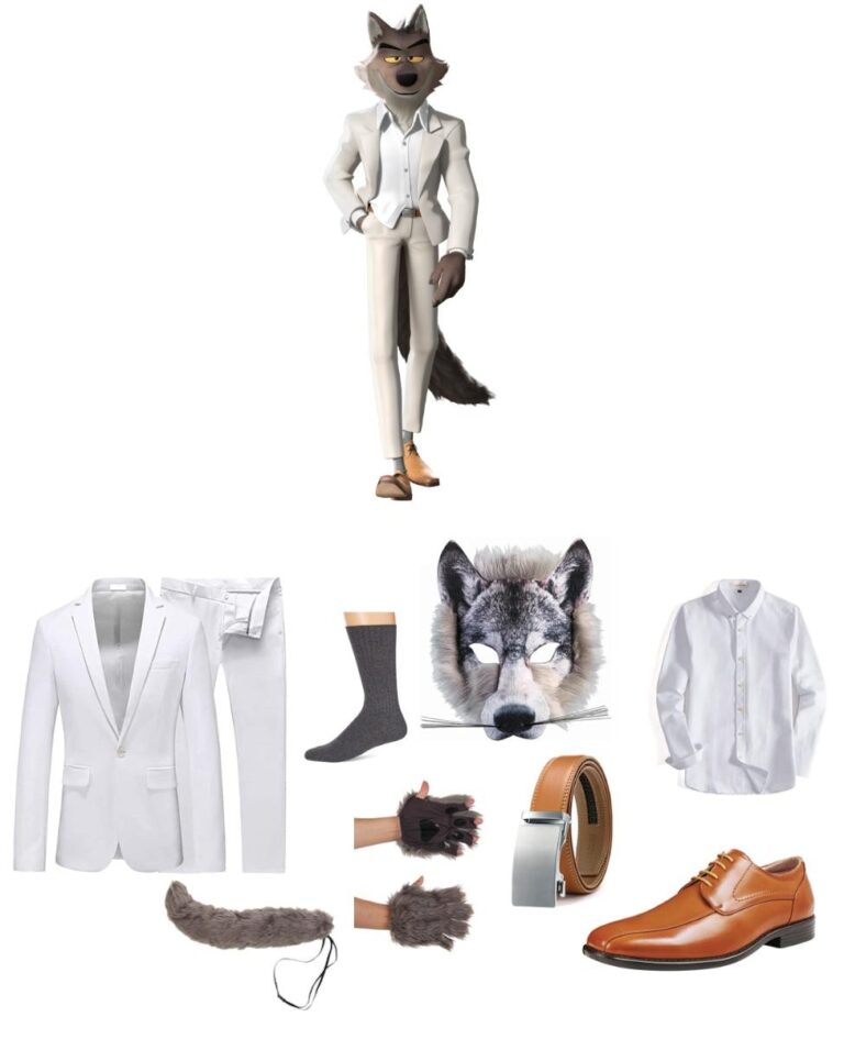 Ultimate Mr. Wolf from The Bad Guys Cosplay Costume Guide 9 Ultimate Mr. Wolf from The Bad Guys Cosplay Costume Guide