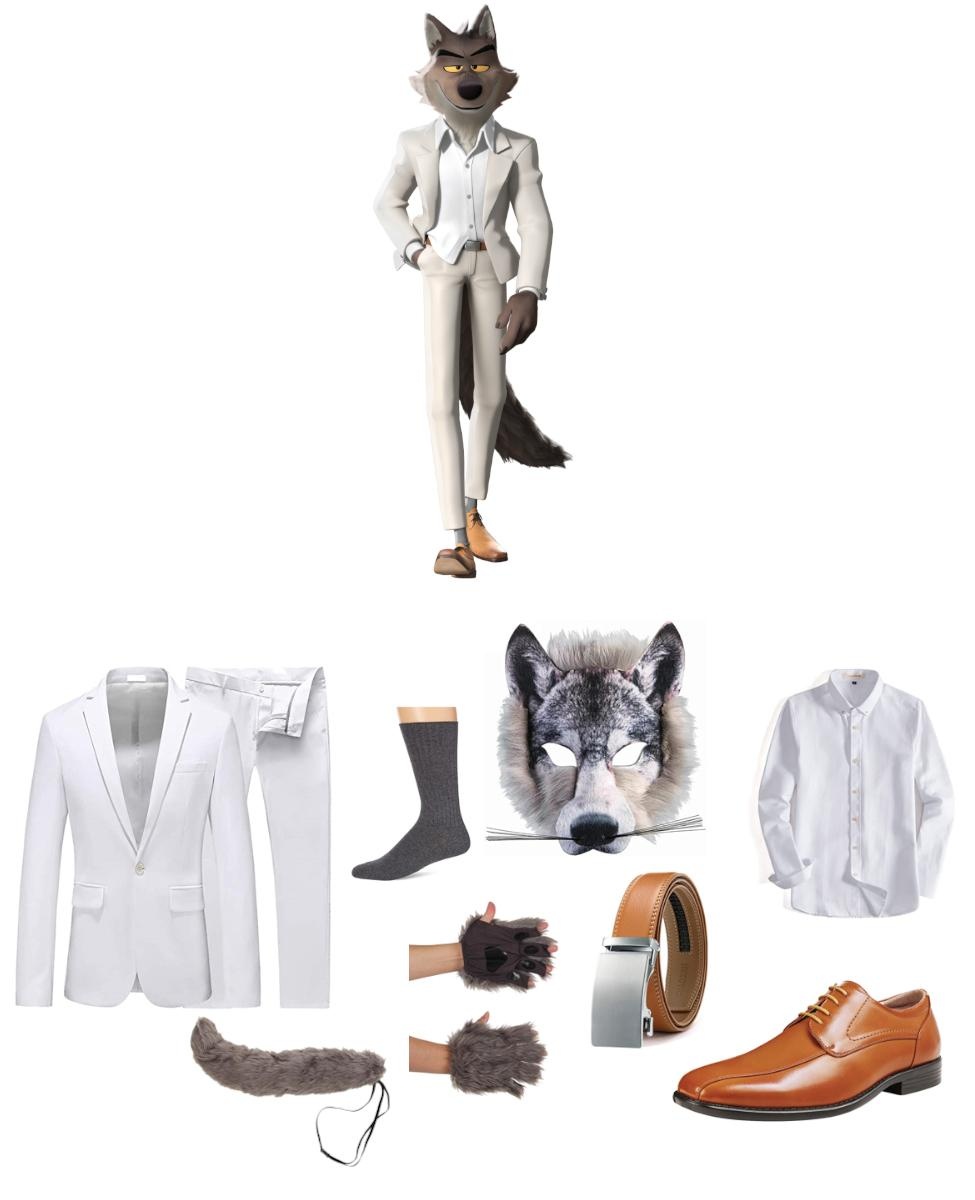 Ultimate Mr. Wolf from The Bad Guys Cosplay Costume Guide 1 Ultimate Mr. Wolf from The Bad Guys Cosplay Costume Guide