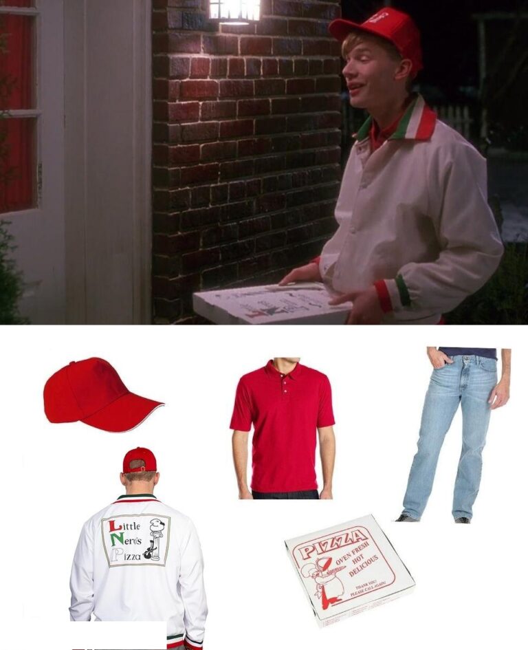 Little Nero’s Pizza Delivery Guy from Home Alone Costume Guide 7 Little Nero’s Pizza Delivery Guy from Home Alone Costume Guide