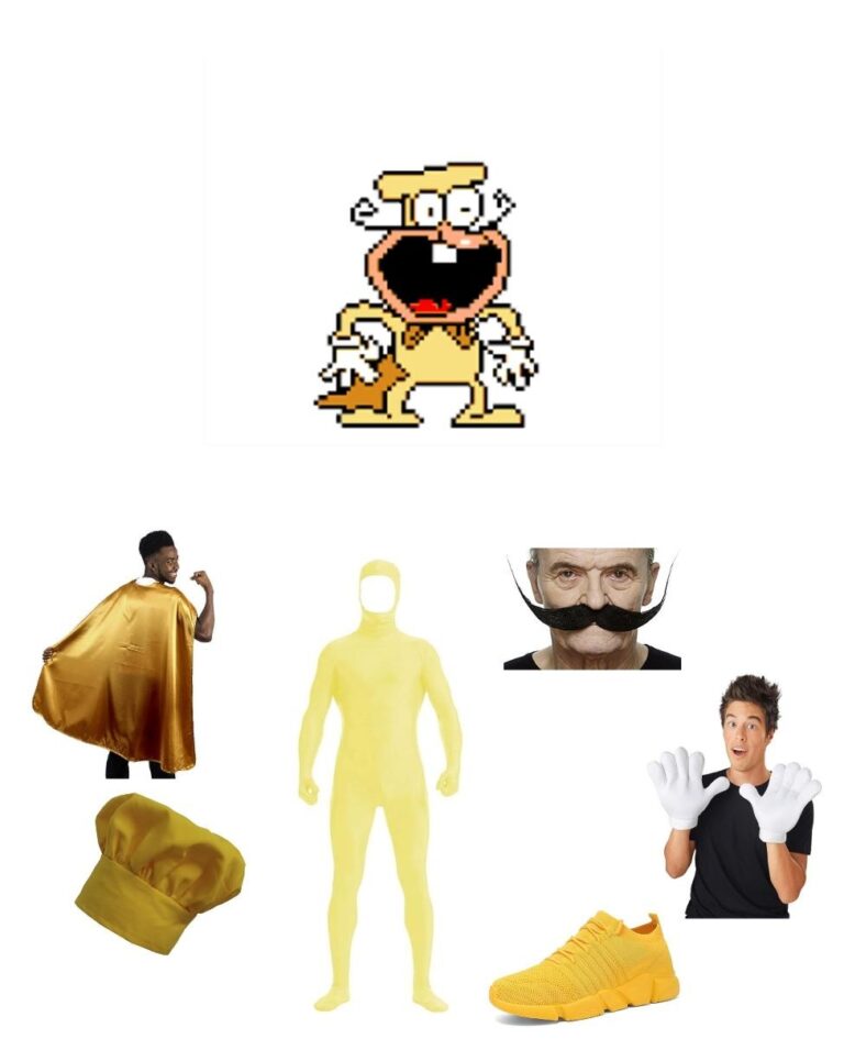 The Noise from Pizza Tower Costume Guide: Chaotic DIY Cosplay 4 The Noise from Pizza Tower Costume Guide: Chaotic DIY Cosplay