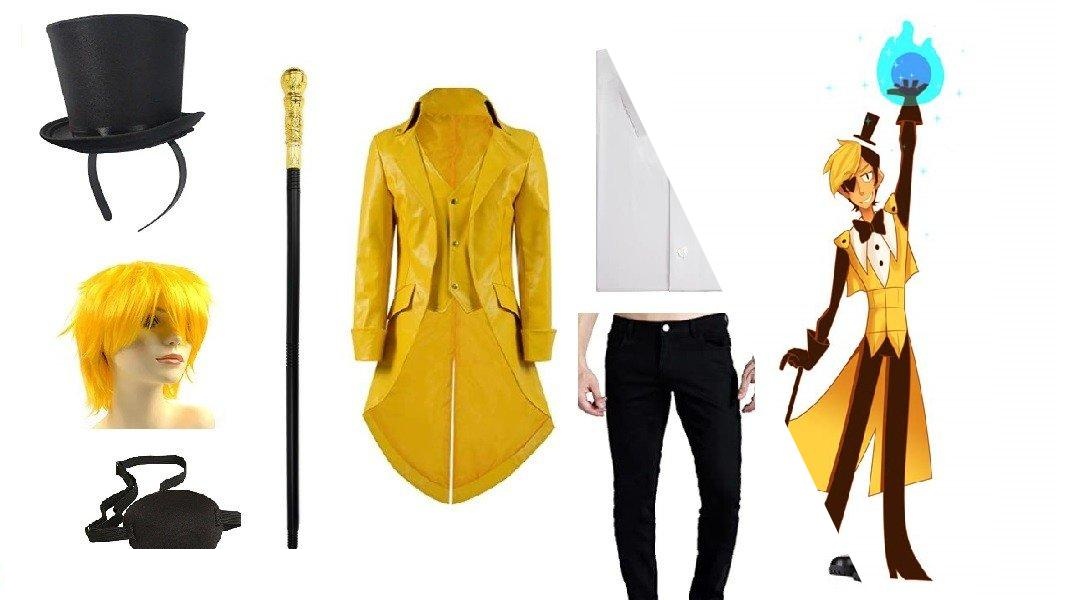 Human Bill Cipher from Gravity Falls Costume Guide 11 Human Bill Cipher from Gravity Falls Costume Guide