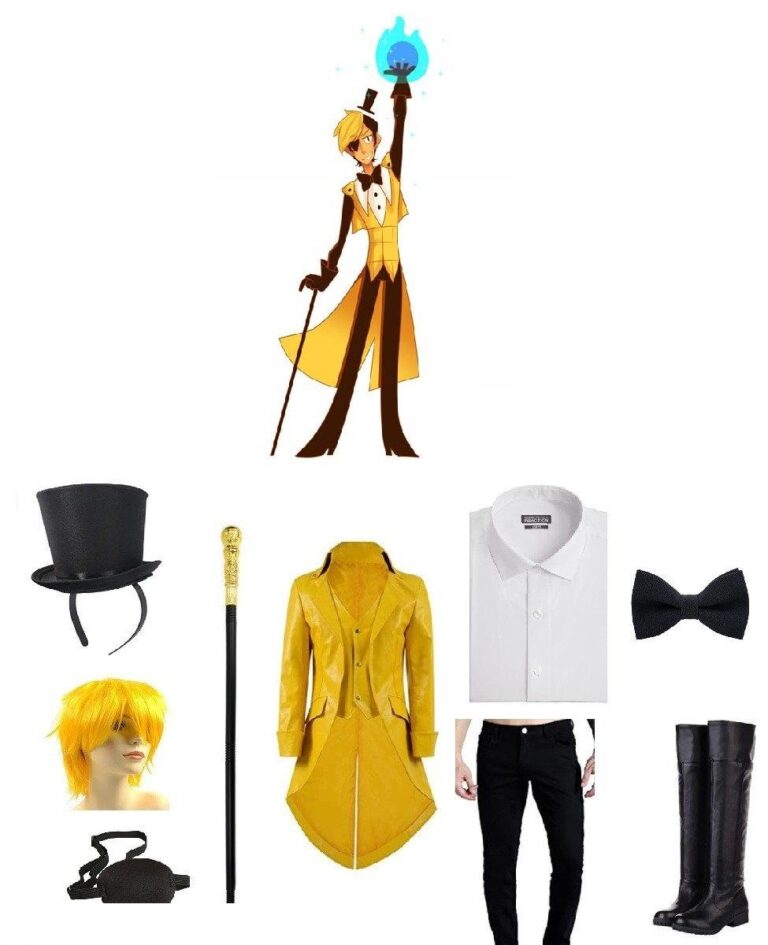 Human Bill Cipher from Gravity Falls Costume Guide 2 Human Bill Cipher from Gravity Falls Costume Guide
