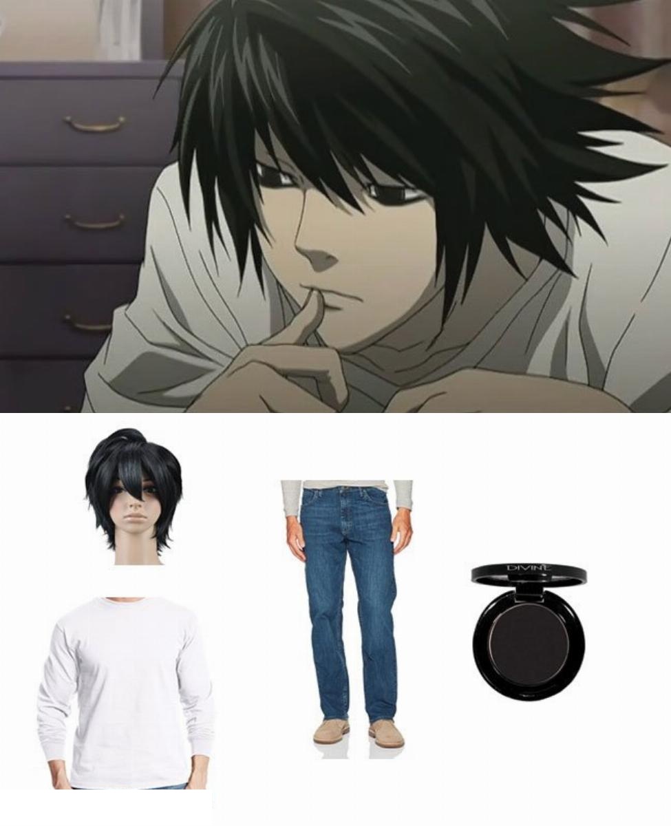 L from Death Note DIY Costume Guide: Master the Lawliet Look 1 L from Death Note DIY Costume Guide: Master the Lawliet Look
