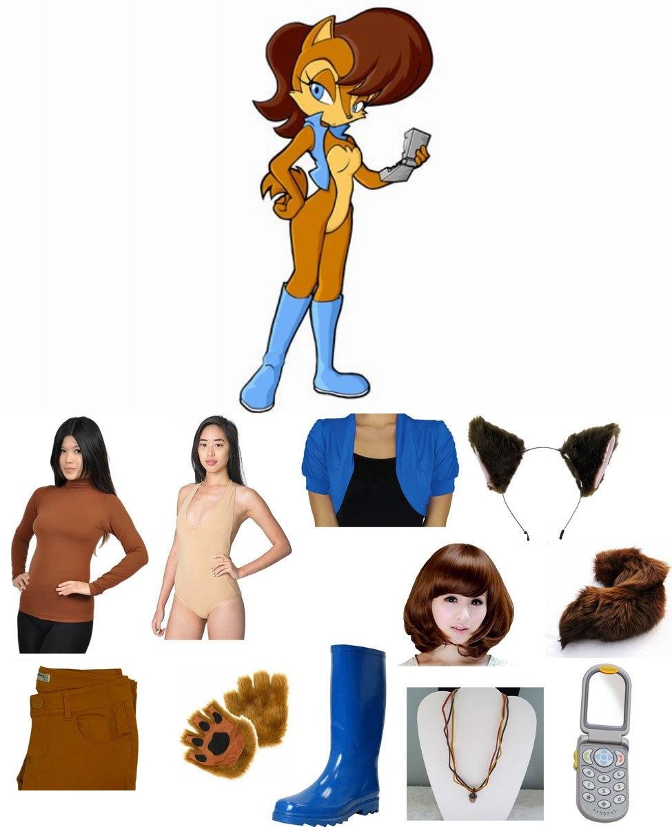 DIY Princess Sally Alicia Acorn Cosplay Guide: Easy Freedom Fighter Costume 1 DIY Princess Sally Alicia Acorn Cosplay Guide: Easy Freedom Fighter Costume