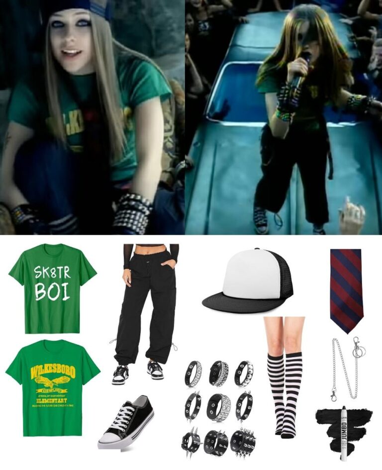 Avril Lavigne Sk8er Boi Cosplay Guide: Iconic Pop-Punk Outfit 8 Avril Lavigne Sk8er Boi Cosplay Guide: Iconic Pop-Punk Outfit