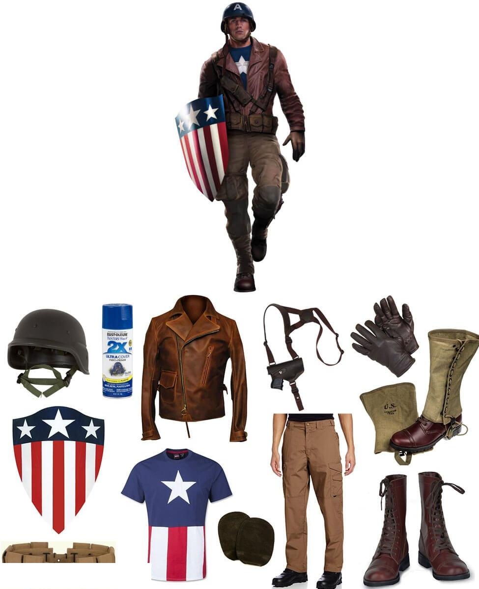 WWII Captain America DIY Costume Guide: Steve Rogers’ First Avenger Look 1 WWII Captain America DIY Costume Guide: Steve Rogers’ First Avenger Look