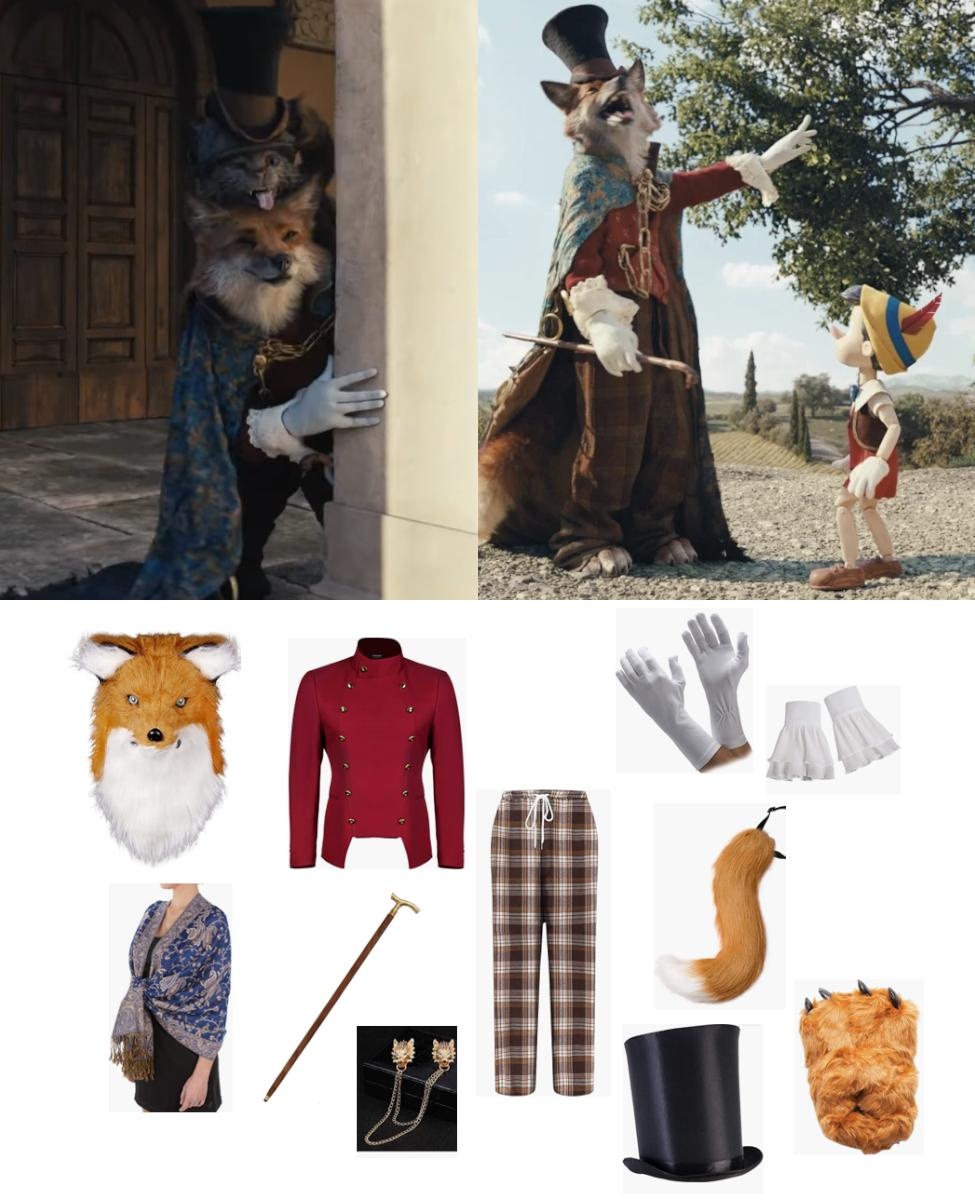 Sly Fox Style: Honest John Pinocchio 2022 Costume Cosplay Guide 1 Sly Fox Style: Honest John Pinocchio 2022 Costume Cosplay Guide