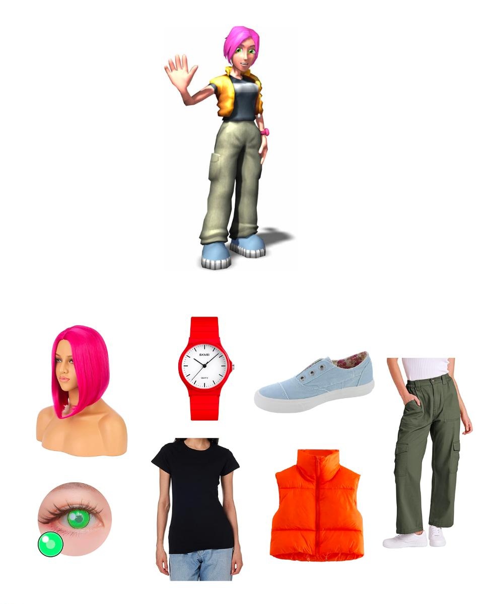 Amber from Grabbed by the Ghoulies Cosplay Costume Guide