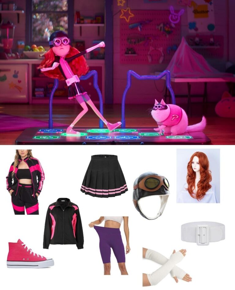 Poppy Starfield Cosplay Costume Guide: Despicable Me 4 Look 8 Poppy Starfield Cosplay Costume Guide: Despicable Me 4 Look