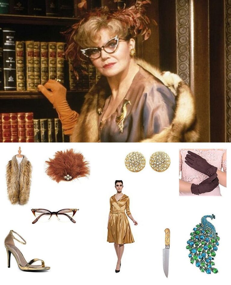 The Ultimate DIY Mrs. Peacock Costume Guide for Beginners 9 The Ultimate DIY Mrs. Peacock Costume Guide for Beginners