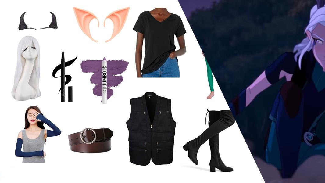 DIY Rayla Cosplay Costume Guide - The Dragon Prince 14 DIY Rayla Cosplay Costume Guide - The Dragon Prince