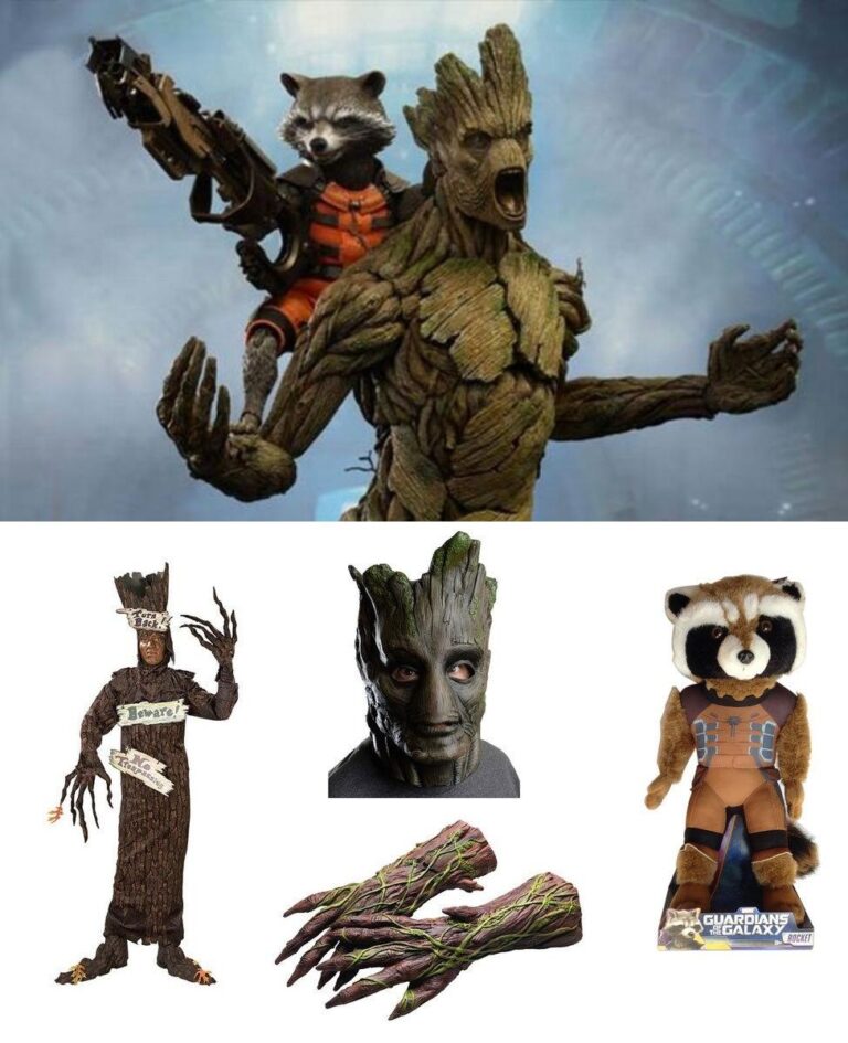 DIY Groot and Rocket Raccoon Costume Guide for Beginners 7 DIY Groot and Rocket Raccoon Costume Guide for Beginners