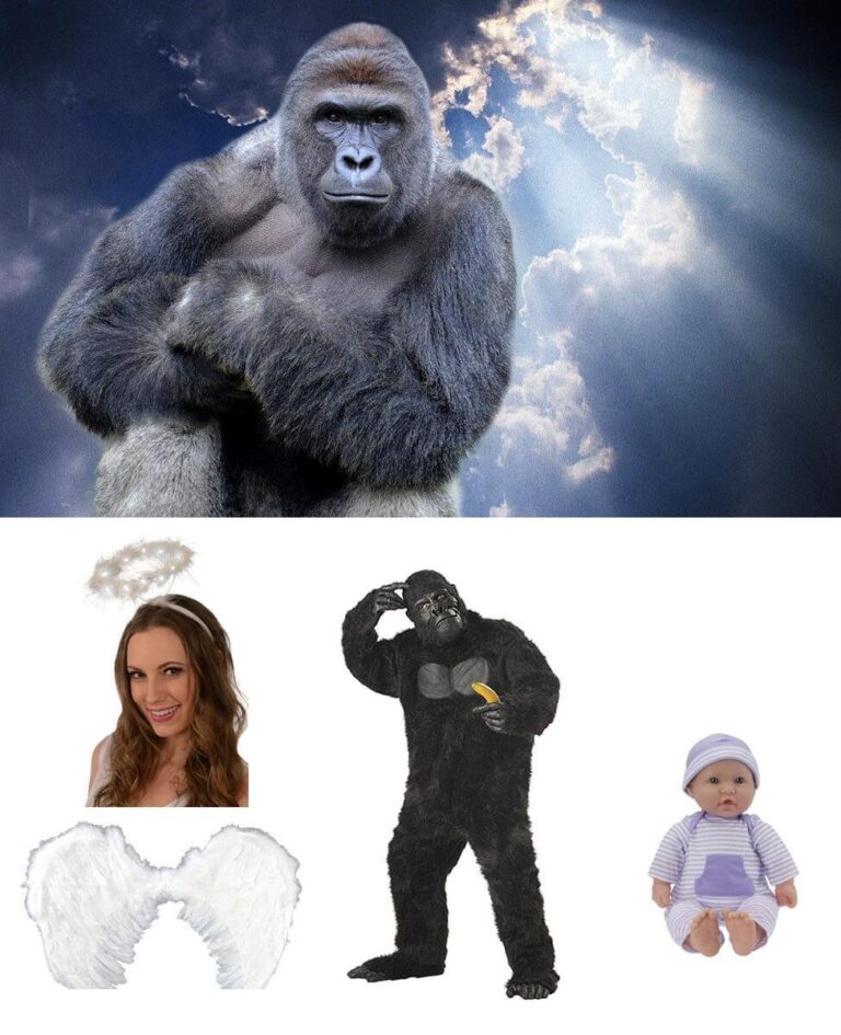 DIY Harambe Angel Cosplay Costume Guide