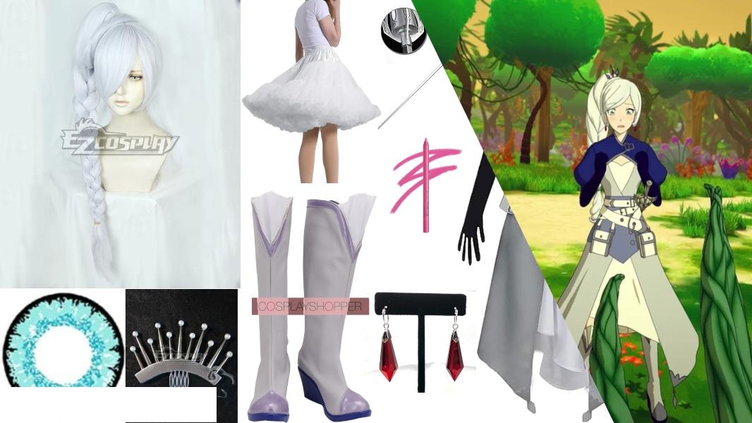 DIY Weiss Schnee RWBY Volume 9 Cosplay Guide