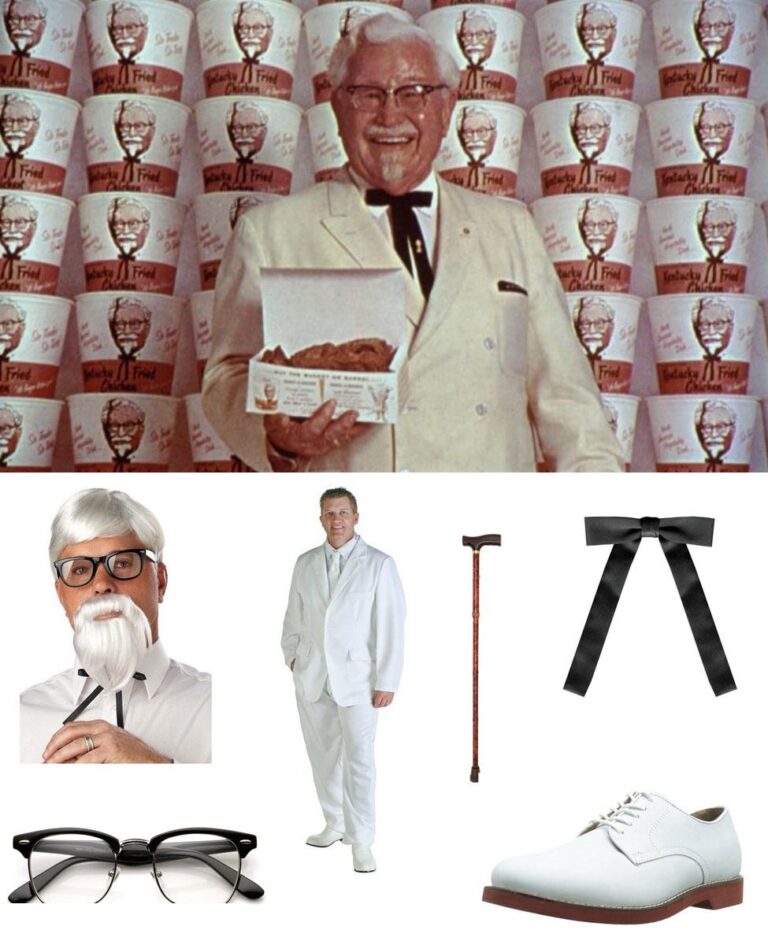 DIY Colonel Sanders Costume Guide: Easy Cosplay Tutorial 2 DIY Colonel Sanders Costume Guide: Easy Cosplay Tutorial