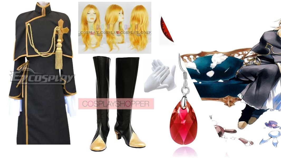 Vincent Nightray Cosplay Costume Guide: Pandora Hearts Outfit 4 Vincent Nightray Cosplay Costume Guide: Pandora Hearts Outfit