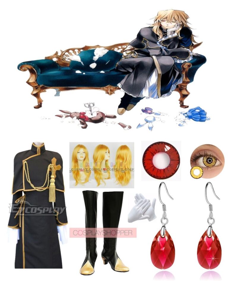 Vincent Nightray Cosplay Costume Guide: Pandora Hearts Outfit 6 Vincent Nightray Cosplay Costume Guide: Pandora Hearts Outfit