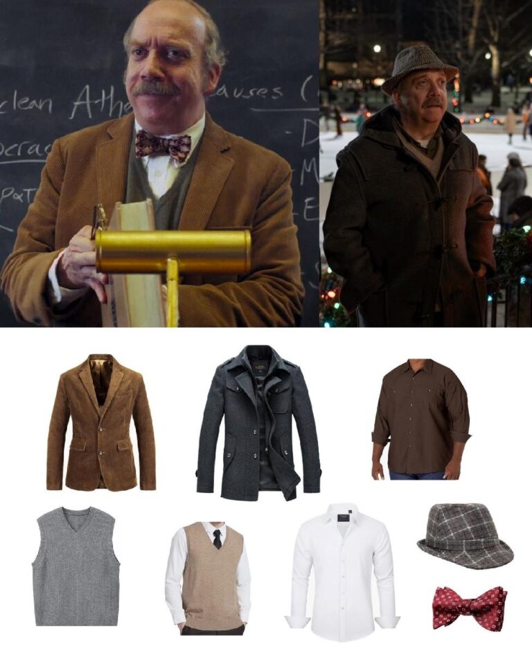 Paul Hunham Cosplay Costume Guide: The Holdovers Look 6 Paul Hunham Cosplay Costume Guide: The Holdovers Look