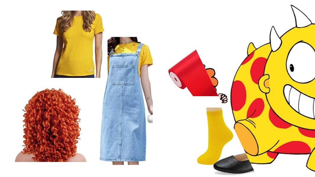How to Make a Maggie from Maggie and the Ferocious Beast Costume