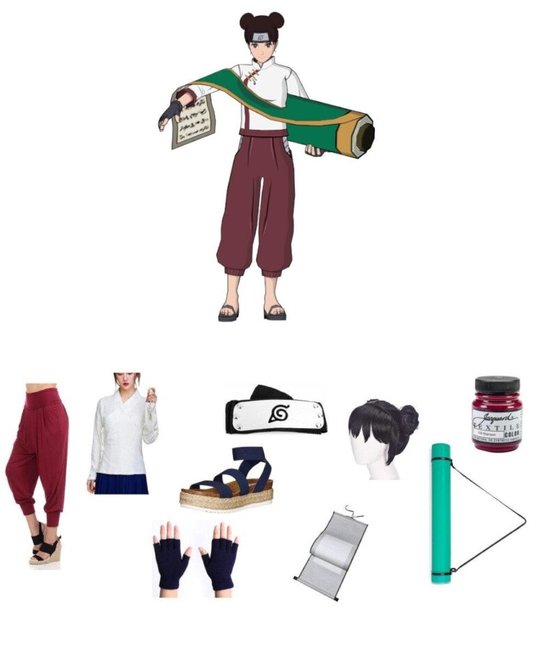 Easy DIY Tenten Cosplay Costume Guide: Naruto DIY Costume
