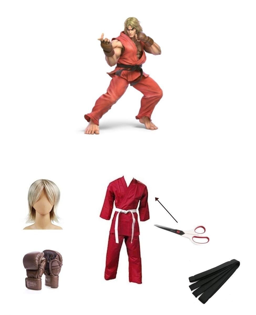 DIY Ken Masters Cosplay Guide: Easy Street Fighter Costume 1 DIY Ken Masters Cosplay Guide: Easy Street Fighter Costume