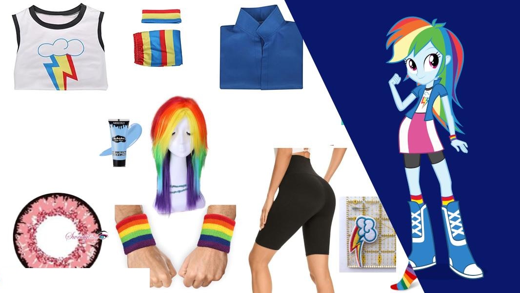 Rainbow Dash Equestria Girls Costume Cosplay Guide 2 Rainbow Dash Equestria Girls Costume Cosplay Guide