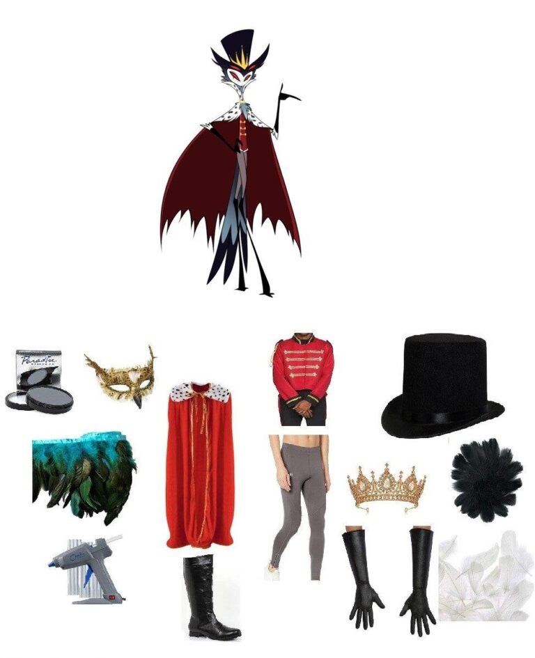DIY Stolas Hazbin Hotel Cosplay Costume Guide 4 DIY Stolas Hazbin Hotel Cosplay Costume Guide
