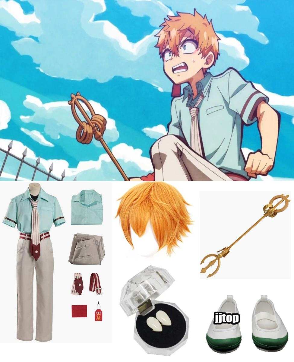 Kou Minamoto Cosplay Guide: Toilet-Bound Hanako-kun Costume 1 Kou Minamoto Cosplay Guide: Toilet-Bound Hanako-kun Costume