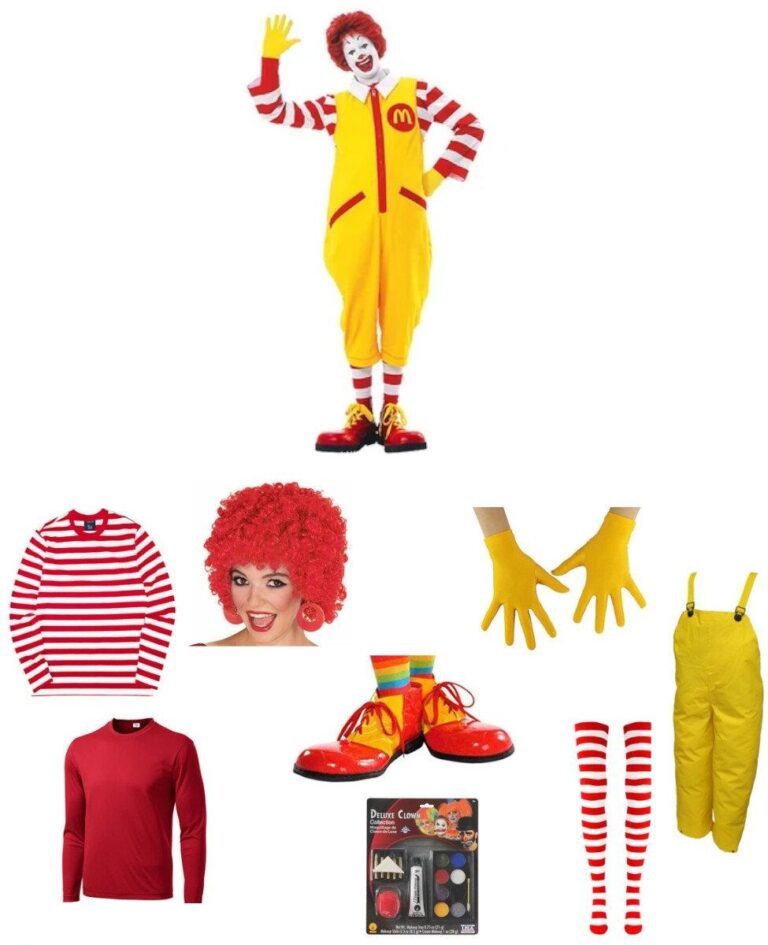 Ronald McDonald DIY Costume Guide: Ultimate Fast Food Cosplay 6 Ronald McDonald DIY Costume Guide: Ultimate Fast Food Cosplay