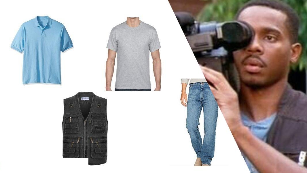 DIY Joel Jones Scream 2 Costume Guide: Nineties Cameraman Look