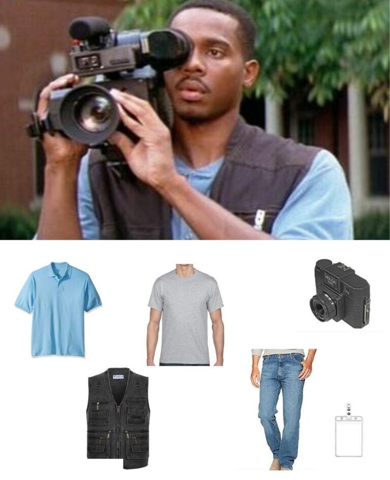 DIY Joel Jones Scream 2 Costume Guide: Nineties Cameraman Look 2 DIY Joel Jones Scream 2 Costume Guide: Nineties Cameraman Look