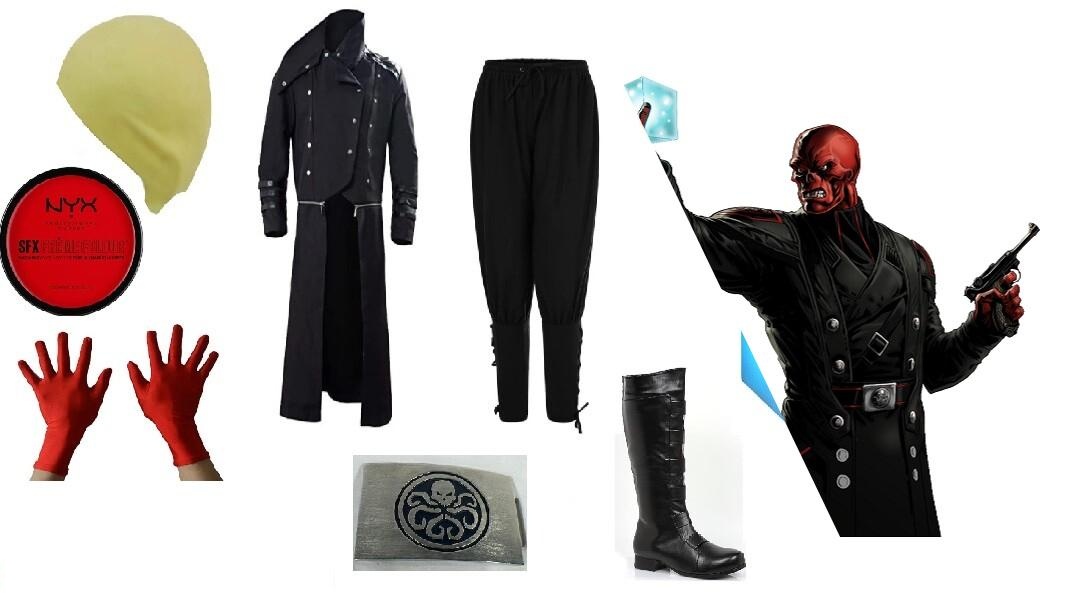 How to Make a DIY Red Skull Cosplay Costume