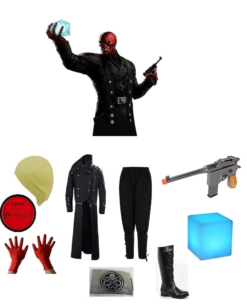 How to Make a DIY Red Skull Cosplay Costume