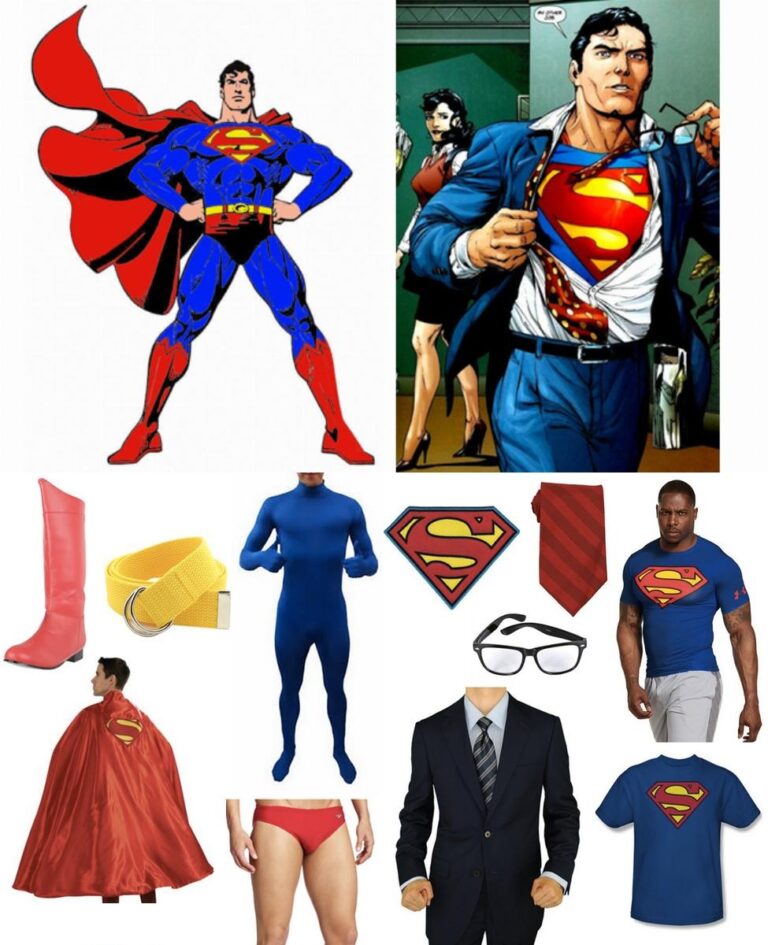 DIY Superman and Clark Kent Cosplay Costume Guide