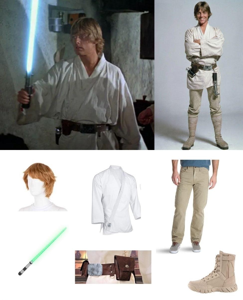 Luke Skywalker A New Hope Cosplay Costume Guide 1 Luke Skywalker A New Hope Cosplay Costume Guide