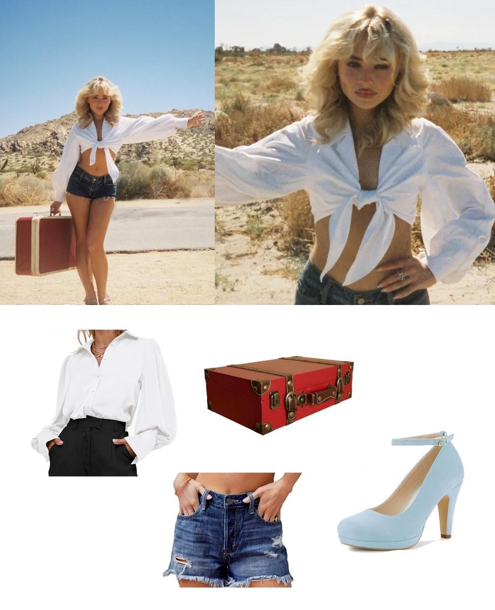 Sabrina Carpenter Manchild Cosplay Costume Guide 1 Sabrina Carpenter Manchild Cosplay Costume Guide