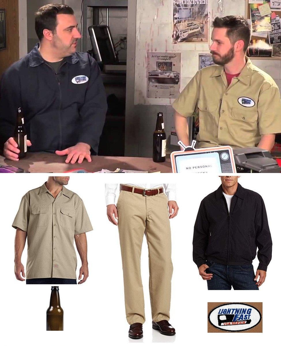 Lightning Fast VCR Repairmen Costume Guide: Easy Red Letter Media Cosplay