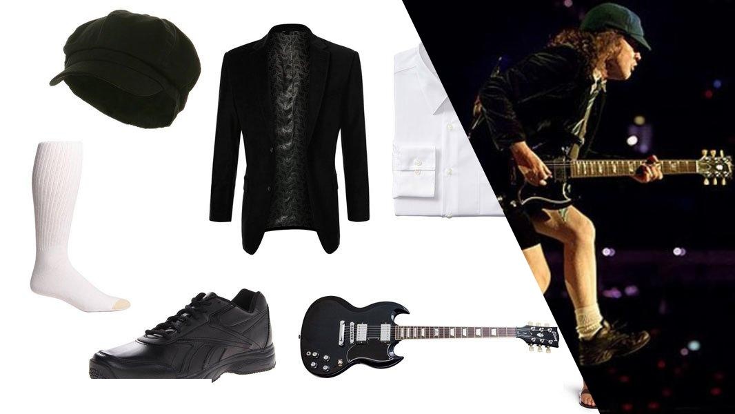 DIY Angus Young Costume Guide: Easy Rocker Cosplay Tutorial 2 DIY Angus Young Costume Guide: Easy Rocker Cosplay Tutorial