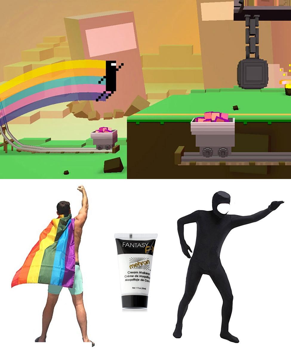 How to Make a Commander Video Cosplay from BIT.TRIP RUNNER 1 How to Make a Commander Video Cosplay from BIT.TRIP RUNNER