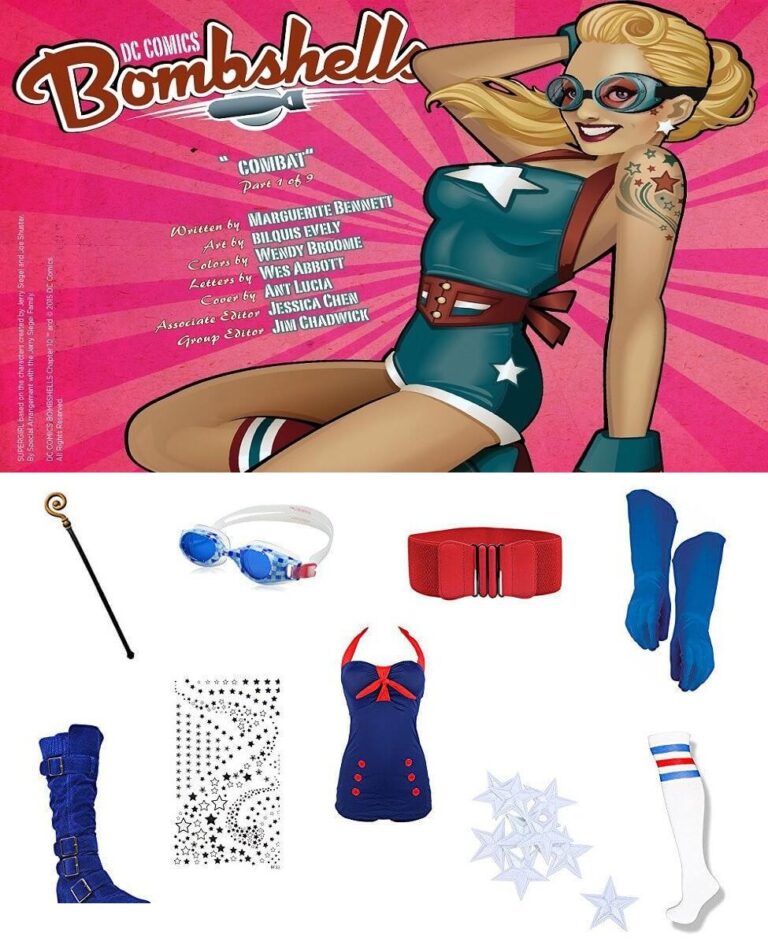 Bombshell Stargirl DIY Costume Guide: Easy Retro Cosplay Tutorial