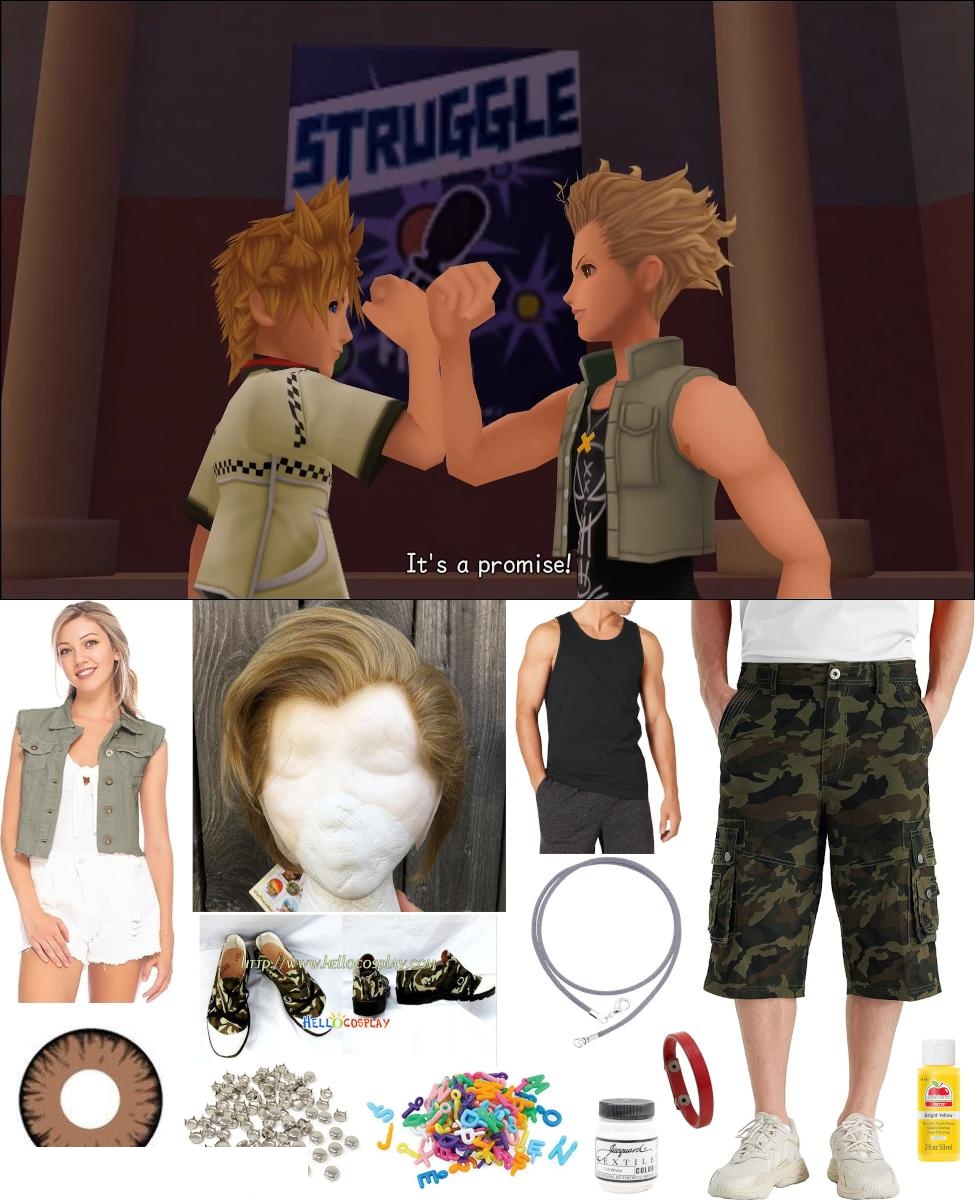 Hayner Kingdom Hearts 2 Cosplay Costume Guide 1 Hayner Kingdom Hearts 2 Cosplay Costume Guide