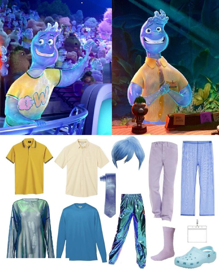 Wade from Elemental DIY Costume Guide: Easy Water Cosplay Tutorial 3 Wade from Elemental DIY Costume Guide: Easy Water Cosplay Tutorial