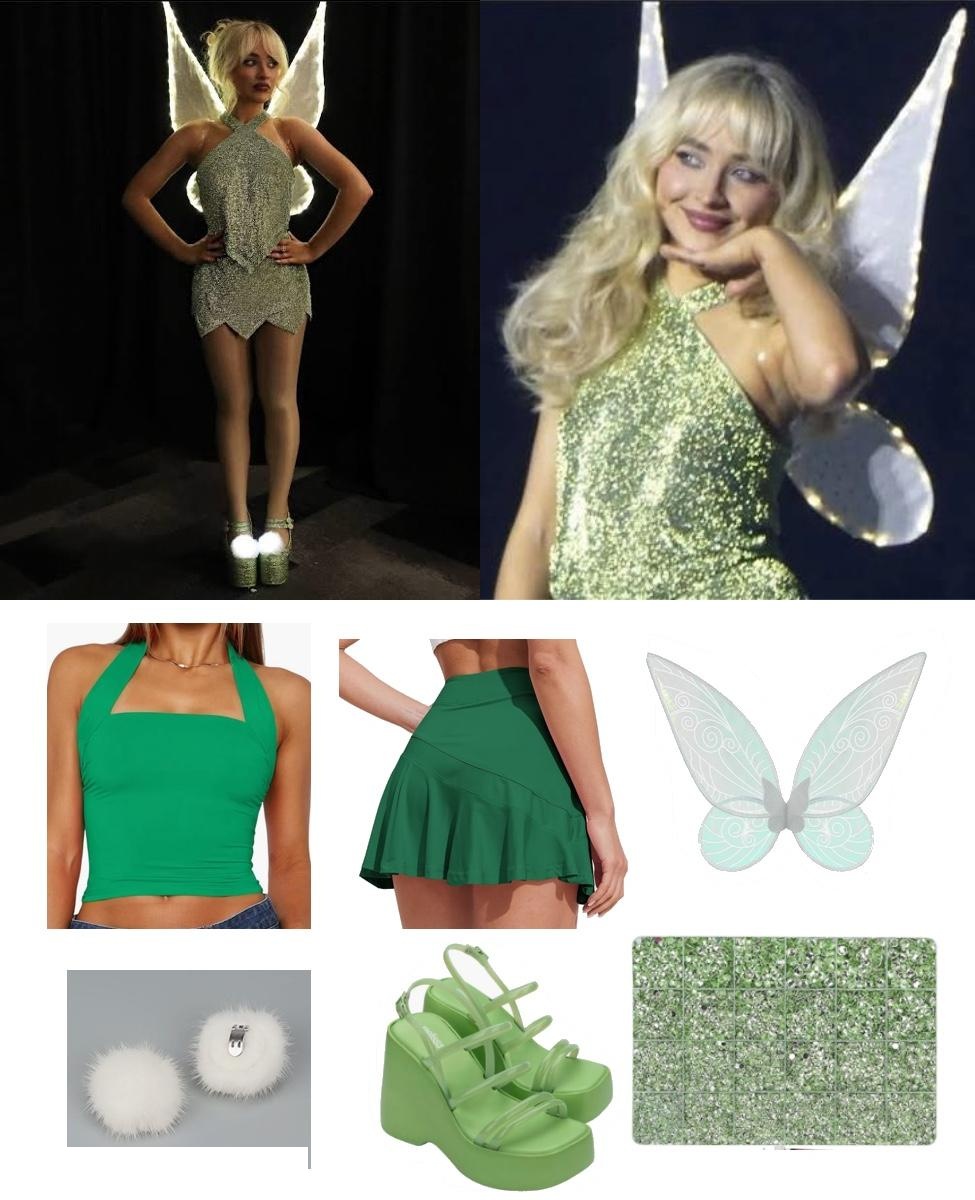 Sabrina Carpenter Tinkerbell Costume Cosplay Guide