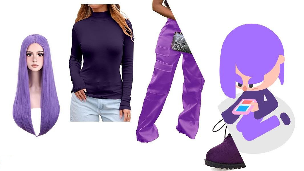 Lily from Duolingo DIY Costume Guide: Ultimate Cartoon Cosplay Tutorial 7 Lily from Duolingo DIY Costume Guide: Ultimate Cartoon Cosplay Tutorial